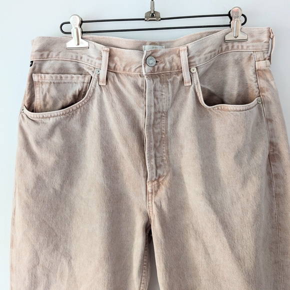 Citizens Of Humanity Women's Jolene High Rise Vintage Inspired Peach Jeans Sz29 - Picture 5 of 16